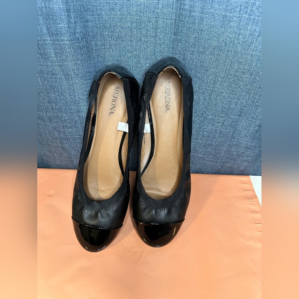 Merona Balck Women's Ballet‎ Flat Shoes